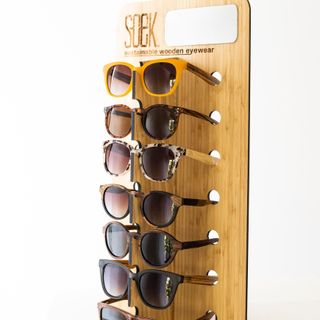 100 % Bamboo 7 sunglasses stand -  RRP $31.5