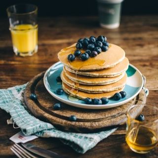 Pancakes & Orange Juice