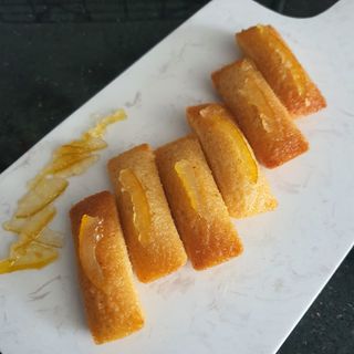 Mini Original Financiers with Yuzu Glaze & Candied Yuzu Peel (12pcs)