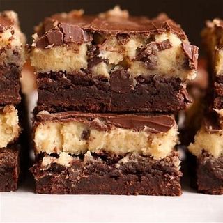 Double Layer Brownie (1 Layer of cookie & 1 layer of brownie)