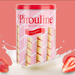 Strawberry Creme de Pirouline