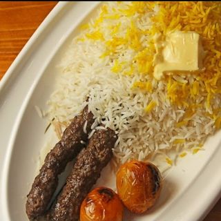 Chelo Lamb Kabab Kobideh