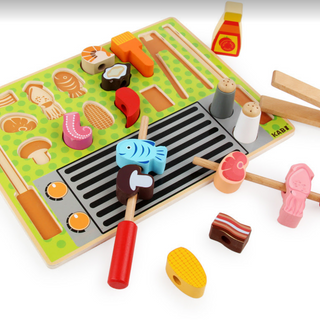 Wooden toy - BBQ