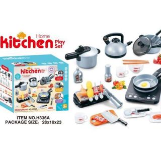 36pcs Kitchen Cooking Set - GREY