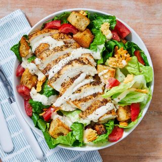 Home Style Ceasar Salad with Grilled Chicken (Serves 2)