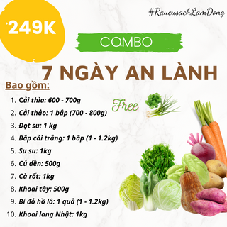 Combo 7 NGÀY AN LÀNH