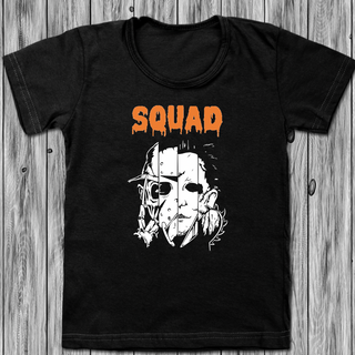 Kids Black T-Shirt - Squad