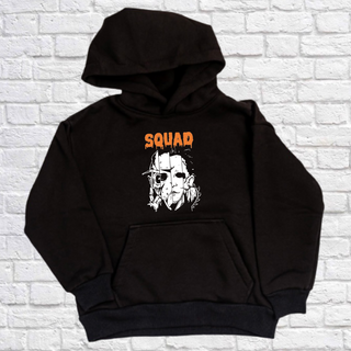 Adult Black Hoodie - Squad