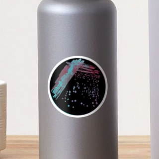 Galaxy Quadrant Streak Sticker