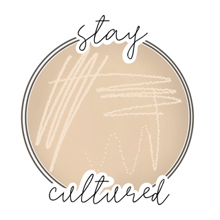 "Stay Cultured" Sticker