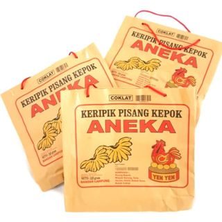 ANEKA Lampung Banana Chips Chocolate 225gr