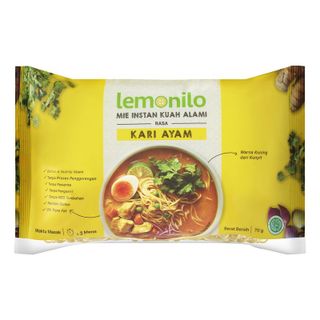 Lemonilo Mie Instant Kuah Alami Kari Ayam 70gr