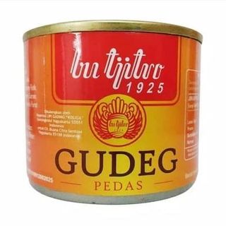 Gudeg Kaleng Ibu Tjitro Original Pedas 210gr (serves 2-3 person)