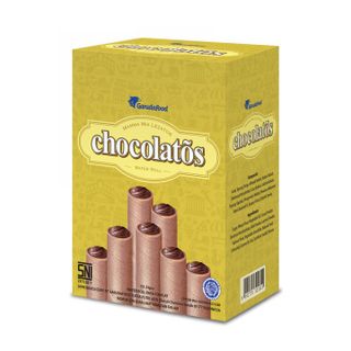 Chocolatos Wafer Roll 8.5gr (6 sticks)