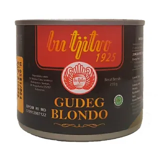 Gudeg Kaleng Ibu Tjitro Blondo 210gr (serves 2-3 person)