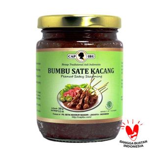 Bumbu Sate Kacang Cap Ibu 240gr (Jar)